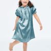 پیراهن ساتن طرح گیسو - Thumbnail Image 8