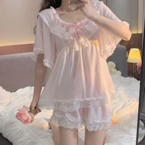 لباس خواب زنانه مناسب تابستان