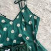 تاپ شلوارک ست بابونه زمردی - Thumbnail Image 2